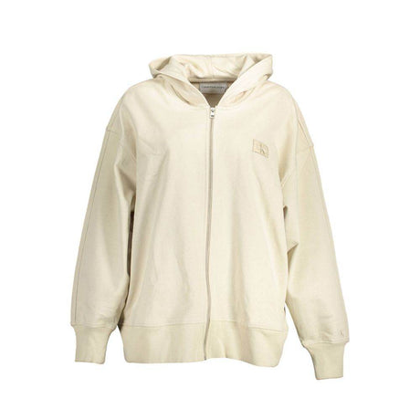 Calvin Klein Beige Cotton Women Sweater - Hilstor
