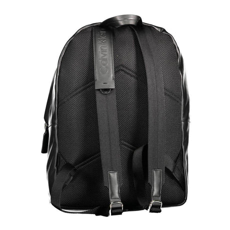Calvin Klein Black Polyester Backpack - Hilstor