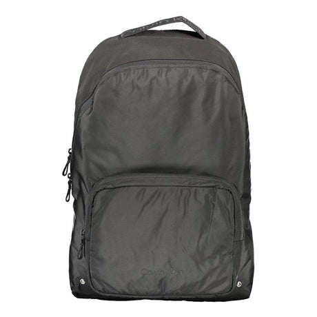 Calvin Klein Black Polyester Backpack - Hilstor
