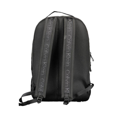 Calvin Klein Black Polyester Backpack - Hilstor