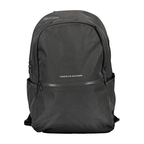 Tommy Hilfiger Black Polyester Backpack - Hilstor