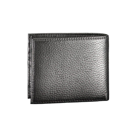 Tommy Hilfiger Black Leather Wallet - Hilstor