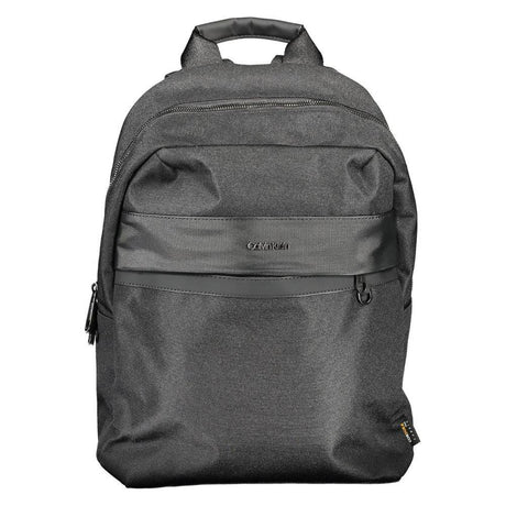 Calvin Klein Black Polyester Backpack - Hilstor