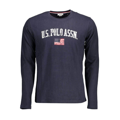 U.S. POLO ASSN. Blue Cotton T-Shirt - Hilstor