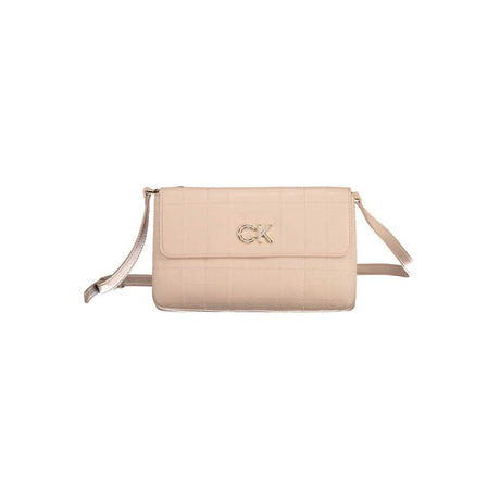 Calvin Klein Pink Polyester Handbag - Hilstor