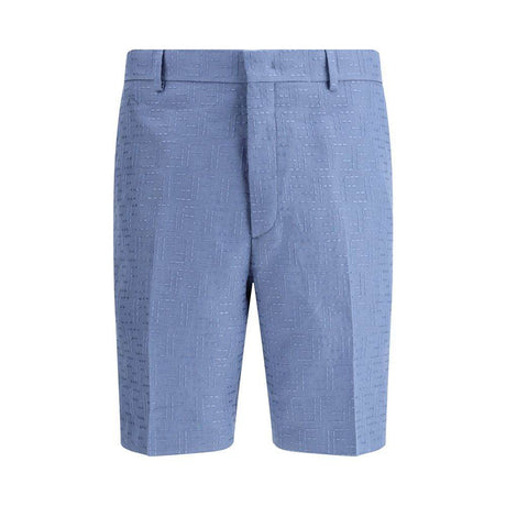 Fendi Linen Shorts - Hilstor