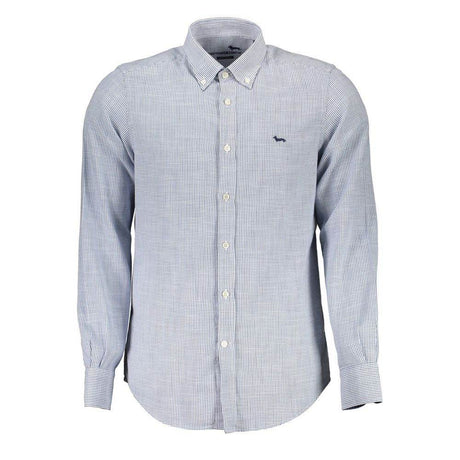 Harmont & Blaine Blue Cotton Shirt - Hilstor