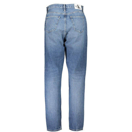 Calvin Klein Blue Cotton Women Jean - Hilstor