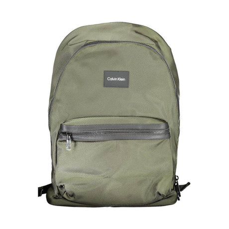 Calvin Klein Green Polyester Backpack - Hilstor