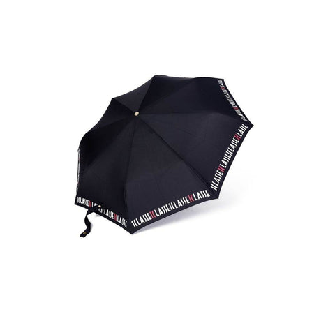 Alviero Martini Prima Classe Black Nylon Umbrella - Hilstor