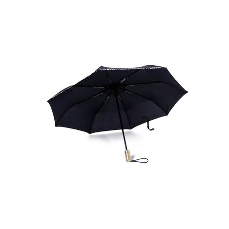 Alviero Martini Prima Classe Black Nylon Umbrella - Hilstor
