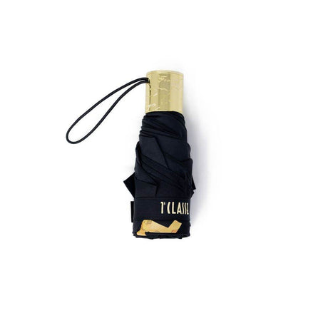 Alviero Martini Prima Classe Black Nylon Umbrella - Hilstor