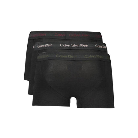 Calvin Klein Black Cotton Underwear - Hilstor