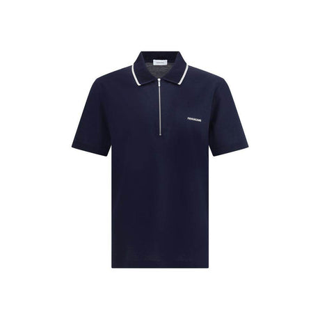 Ferragamo Zip Polo Shirt - Hilstor