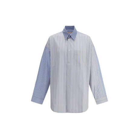 Marni Oversized striped Shirt - Hilstor