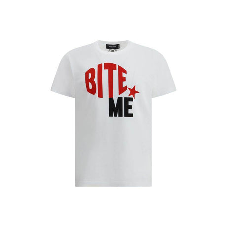 Dsquared² T-shirt whit maxi print - Hilstor