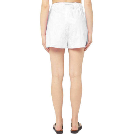 Hinnominate White Cotton Short - Hilstor