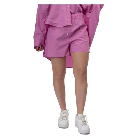 Hinnominate Pink Cotton Short - Hilstor