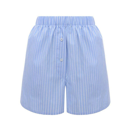 Hinnominate Blue Cotton Short - Hilstor