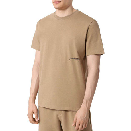 Hinnominate Brown Cotton T-Shirt - Hilstor