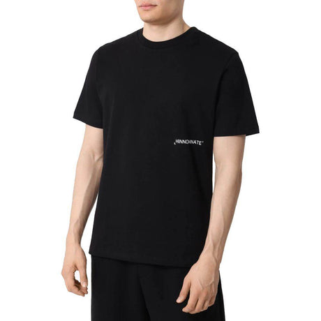 Hinnominate Black Cotton T-Shirt - Hilstor