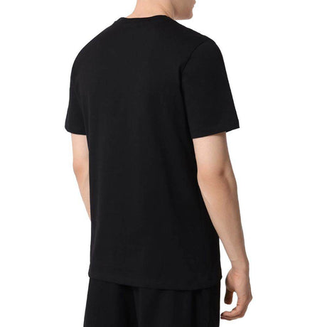Hinnominate Black Cotton T-Shirt - Hilstor