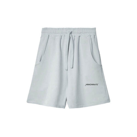 Hinnominate Gray Cotton Short - Hilstor