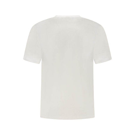 Calvin Klein White Cotton Men T-Shirt - Hilstor