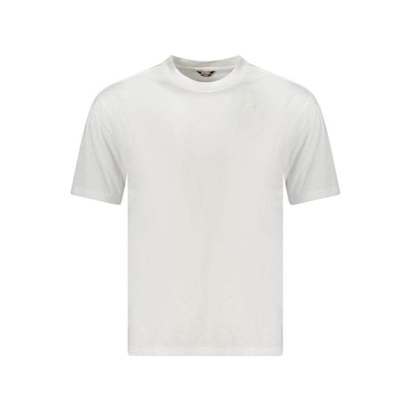 K-WAY White Cotton Men T-Shirt - Hilstor
