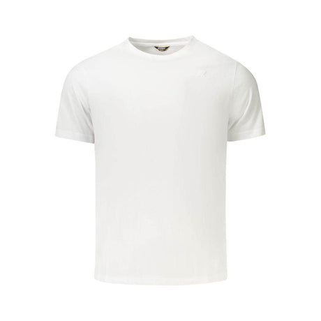 K-WAY White Cotton Men T-Shirt - Hilstor