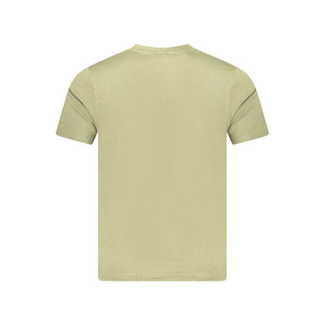 K-WAY Green Cotton Men T-Shirt - Hilstor