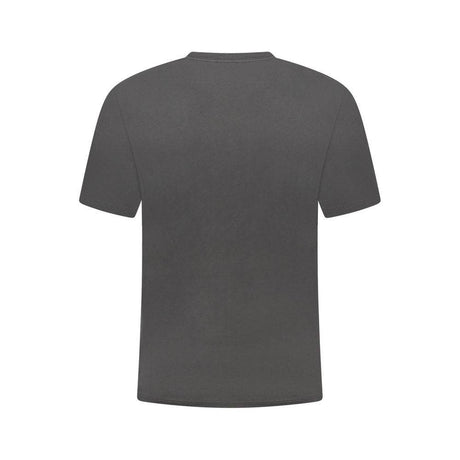 K-WAY Black Cotton Men T-Shirt - Hilstor