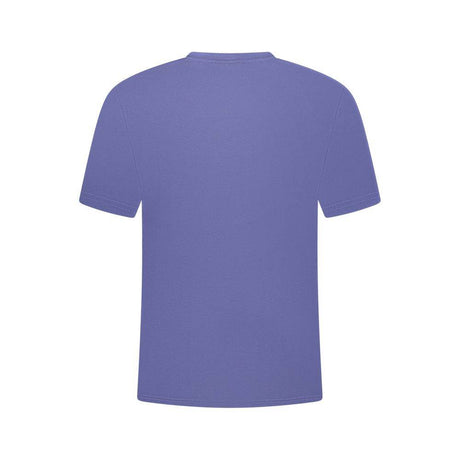 K-WAY Blue Cotton Men T-Shirt - Hilstor