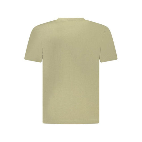 Hugo Boss Green Cotton Men TShirt - Hilstor