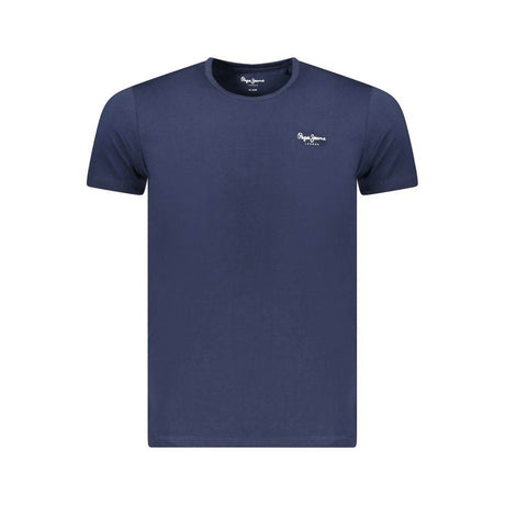 Pepe Jeans Blue Cotton Men T-Shirt - Hilstor