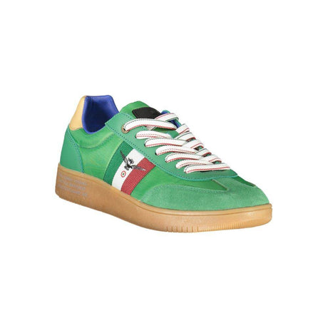 Esercito 1659 Green Leather Men Sneaker - Hilstor
