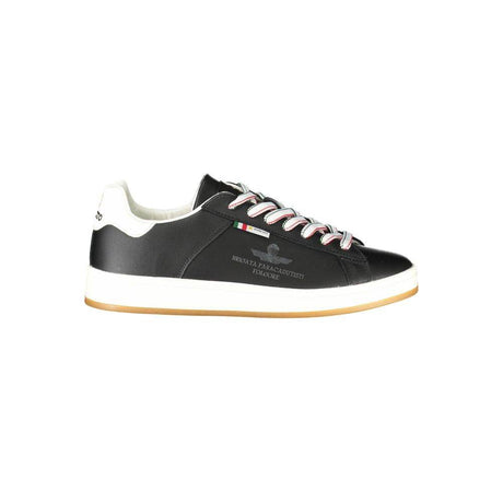 Esercito 1659 Black Leather Men Sneaker - Hilstor