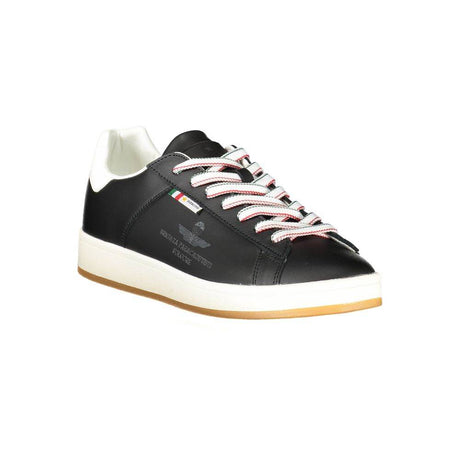 Esercito 1659 Black Leather Men Sneaker - Hilstor