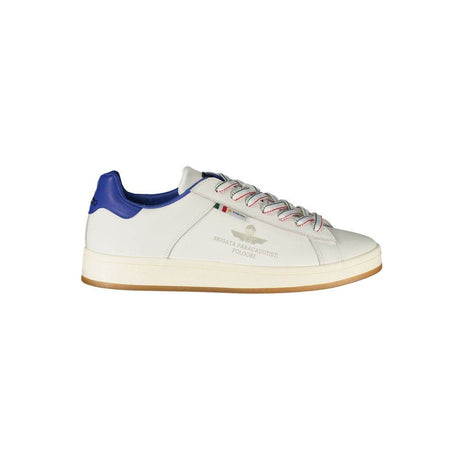 Esercito 1659 White Leather Men Sneaker - Hilstor
