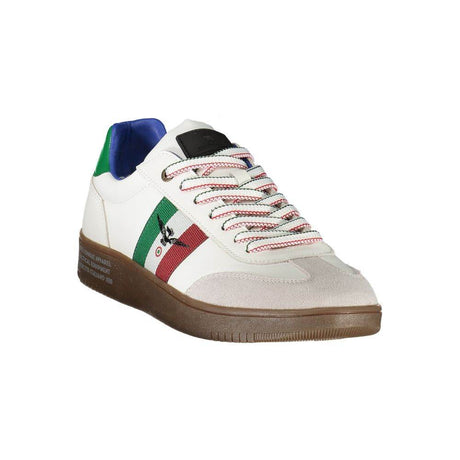 Esercito 1659 White Leather Men Sneaker - Hilstor