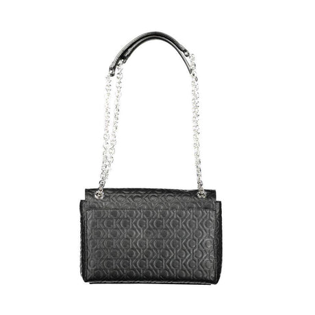 Calvin Klein Black Polyester Handbag - Hilstor