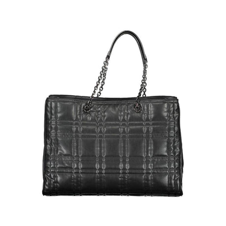 Calvin Klein Black Polyester Handbag - Hilstor