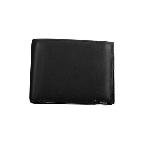 Calvin Klein Black Leather Wallet - Hilstor