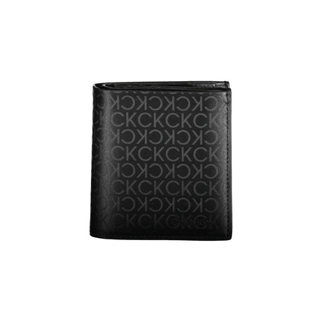 Calvin Klein Black Polyester Wallet - Hilstor