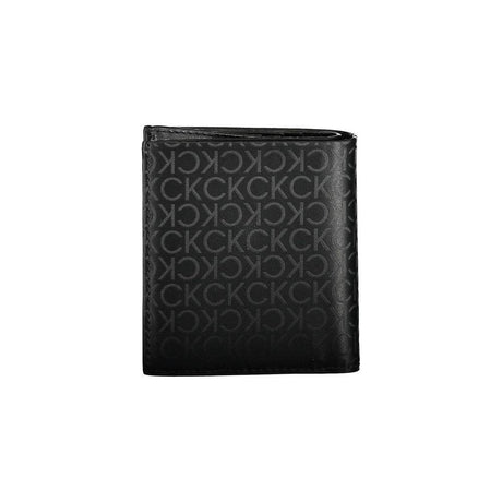 Calvin Klein Black Polyester Wallet - Hilstor