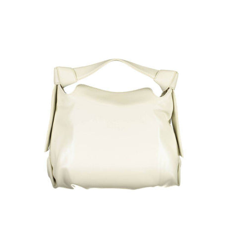 Calvin Klein Beige Polyester Handbag - Hilstor