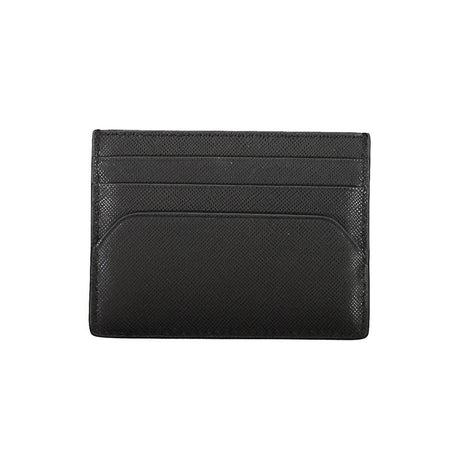 Tommy Hilfiger Black Leather Wallet - Hilstor