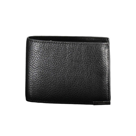 Calvin Klein Black Leather Wallet - Hilstor