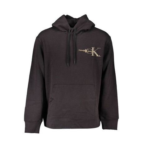 Calvin Klein Black Cotton Men Sweater - Hilstor