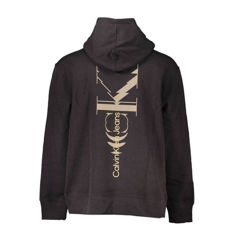 Calvin Klein Black Cotton Men Sweater - Hilstor